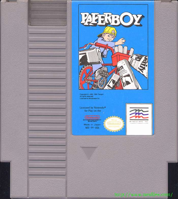 paperboy nes