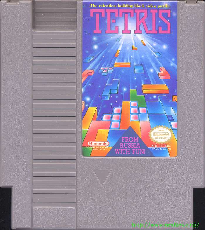 nes tetris cartridge